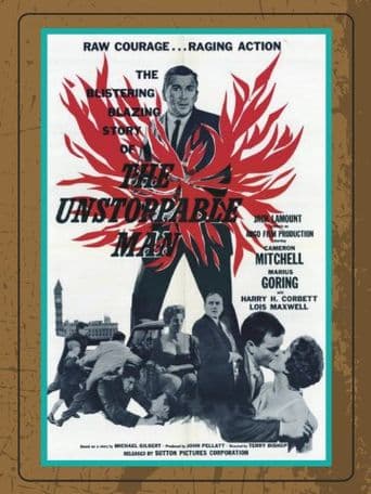 The Unstoppable Man poster art