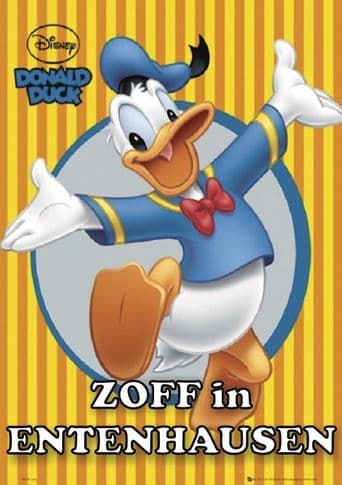 Down and Out with Donald Duck poster art