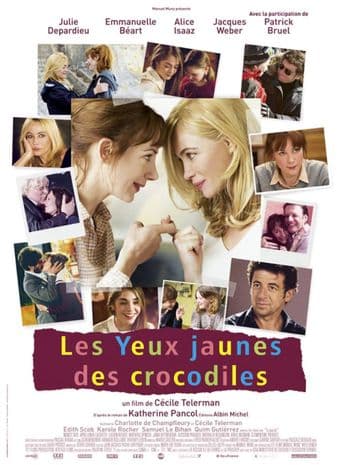 Les Yeux jaunes des crocodiles poster art