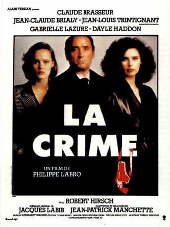 La crime poster art