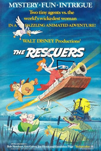 The Rescuers poster art