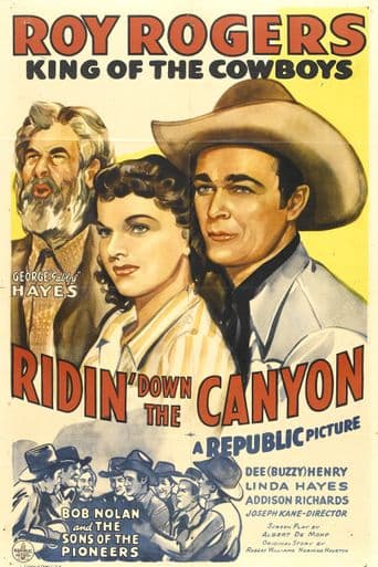 Ridin' Down the Canyon poster art