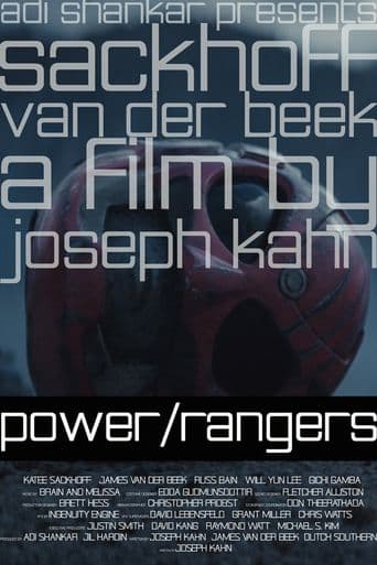 Power Rangers poster art