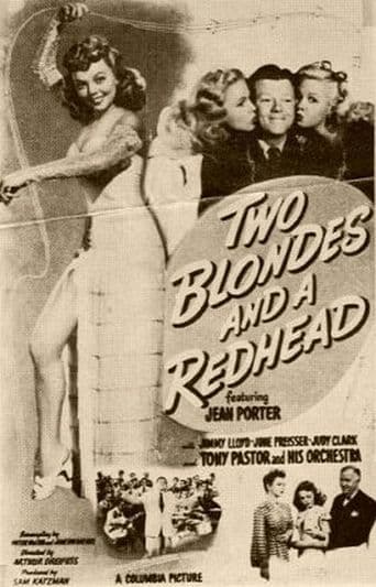 Two Blondes and a Redhead poster art