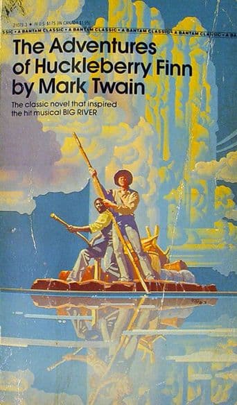 The Adventures of Huckleberry Finn poster art