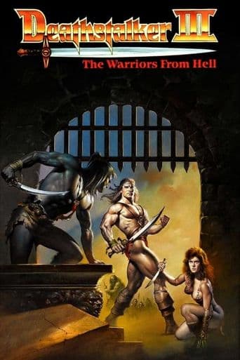 Deathstalker and the Warriors from Hell poster art