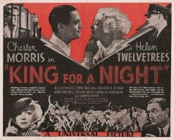 King for a Night poster art