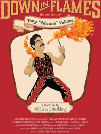 Down in Flames: The True Story of Tony Volcano Valenci poster art