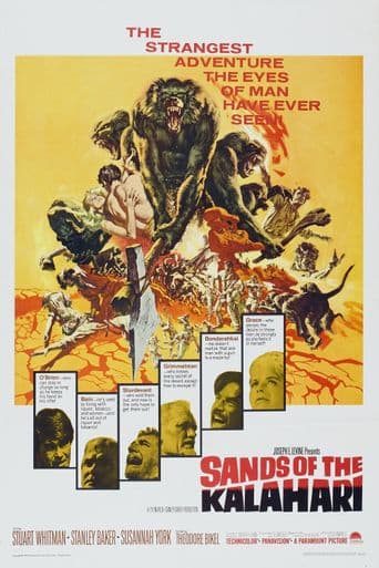 Sands of the Kalahari poster art