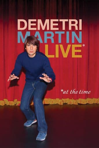 Demetri Martin: Live (At the Time) poster art