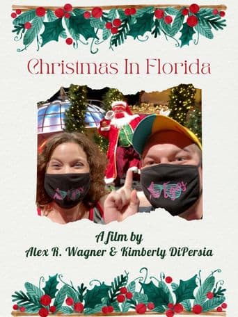 Christmas in Florida poster art