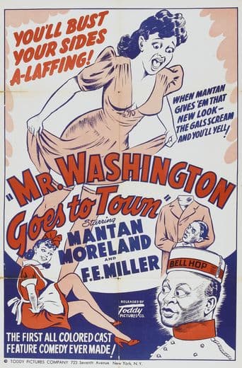 Mr. Washington Goes to Town poster art