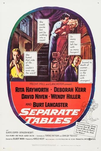Separate Tables poster art