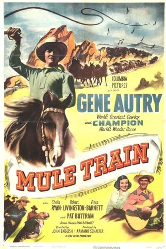 Mule Train poster art