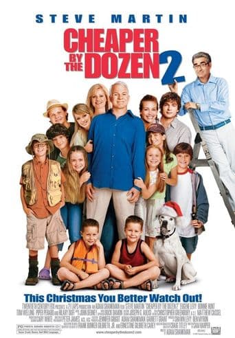 Cheaper by the Dozen 2 poster art