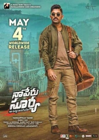 Naa Peru Surya, Naa Illu India poster art