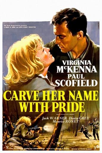 Carve Her Name With Pride poster art