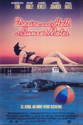 Desire and Hell at Sunset Motel poster art