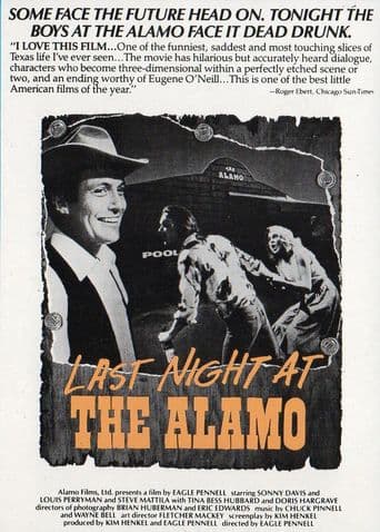 Last Night at the Alamo poster art