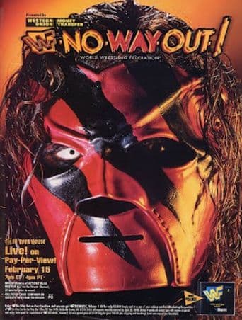 WWE No Way Out of Texas: In Your House poster art