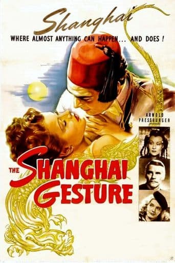 The Shanghai Gesture poster art