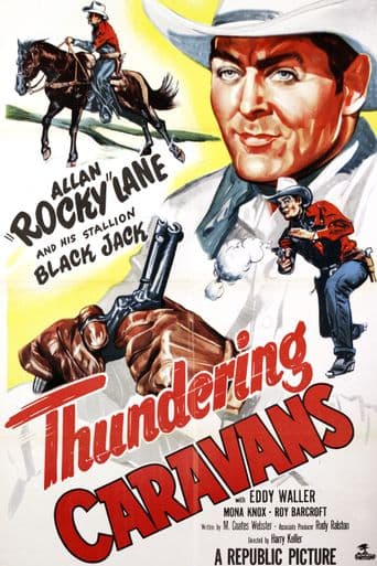 Thundering Caravans poster art