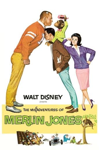 The Misadventures of Merlin Jones poster art