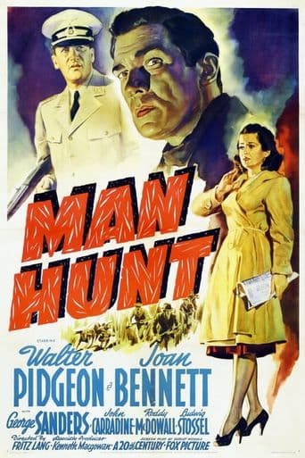 Man Hunt poster art