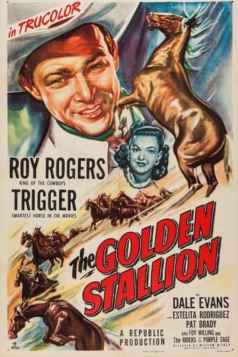 The Golden Stallion poster art