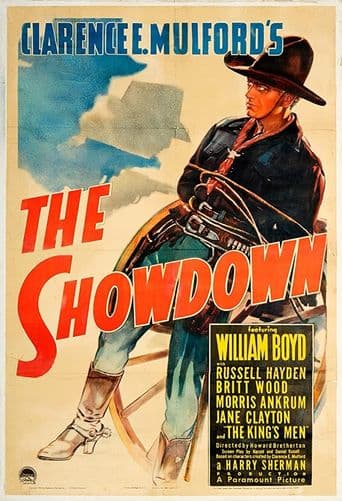 The Showdown poster art