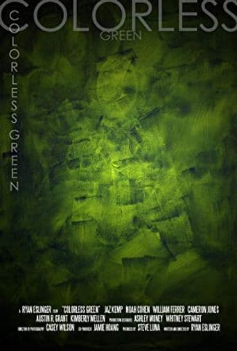 Colorless Green poster art