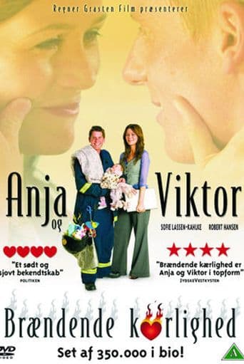 Anja & Viktor - Flaming Love poster art