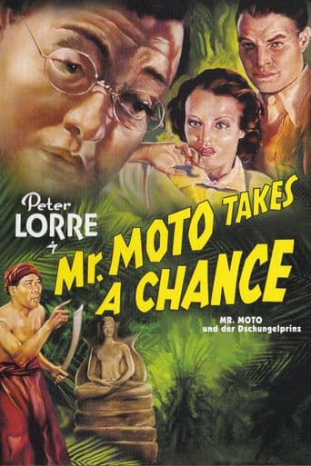 Mr. Moto Takes a Chance poster art