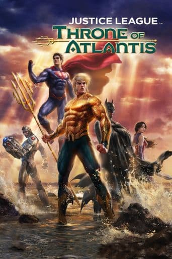 Justice League: Throne of Atlantis poster art