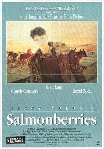 Salmonberries poster art