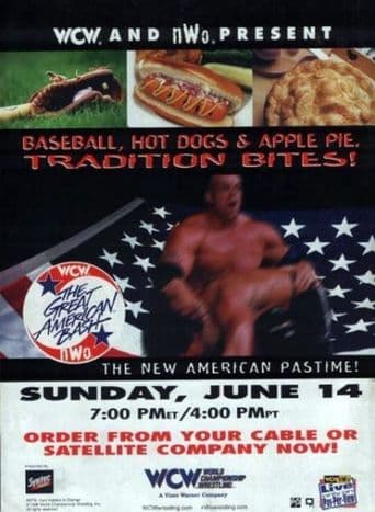 WCW The Great American Bash 1998 poster art