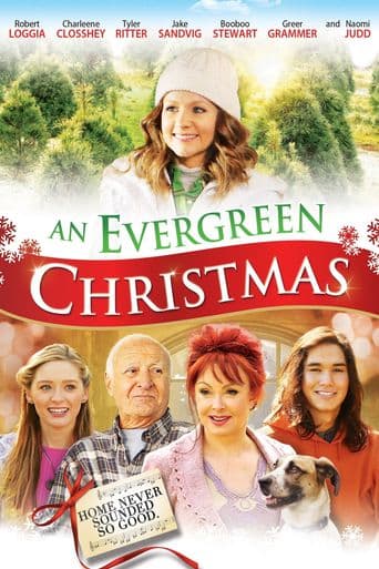 An Evergreen Christmas poster art