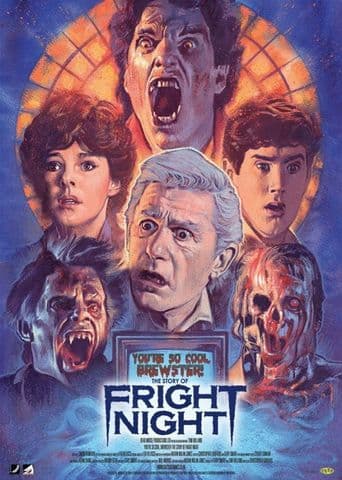 You're So Cool Brewster! The Story of Fright Night poster art