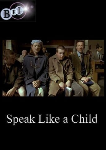 Speak Like A Child poster art