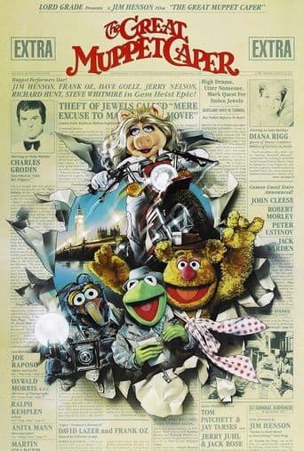 The Great Muppet Caper poster art