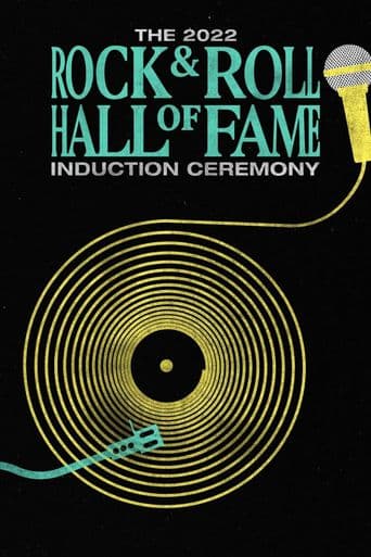 2022 Rock & Roll Hall of Fame Induction Ceremony poster art