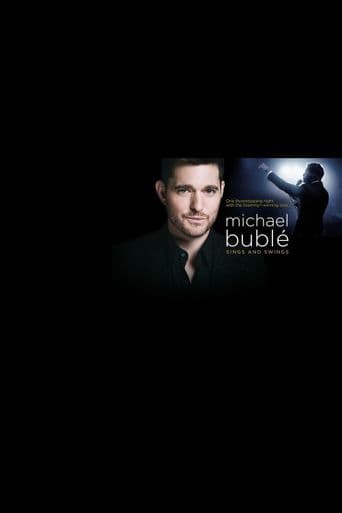 Michael Buble Sings and Swings poster art