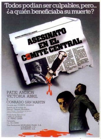 Asesinato en el Comité Central poster art