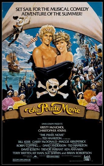 The Pirate Movie poster art