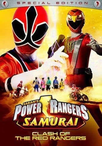 Power Rangers Samurai: Clash of the Red Rangers - The Movie poster art