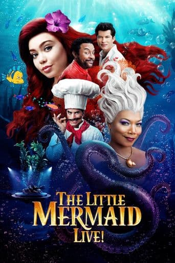 The Little Mermaid Live! poster art