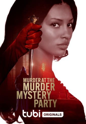 Murder at the Murder Mystery Party poster art