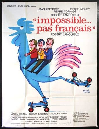 Impossible... pas français poster art