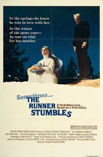 The Runner Stumbles poster art