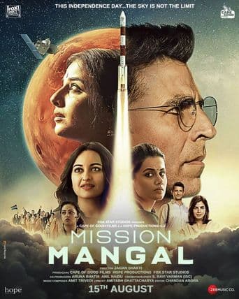 Mission Mangal poster art